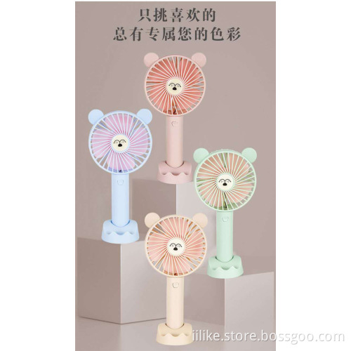 Rechargeable fan Handheld desktop optional